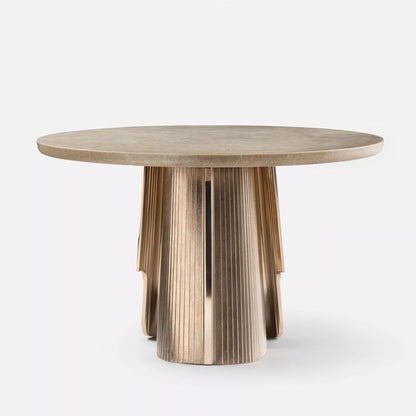 Promontory Dining Table No.1 in Cast Mineral