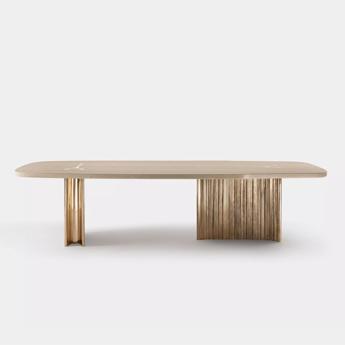 Tributary Dining Table No.2 with Inlay