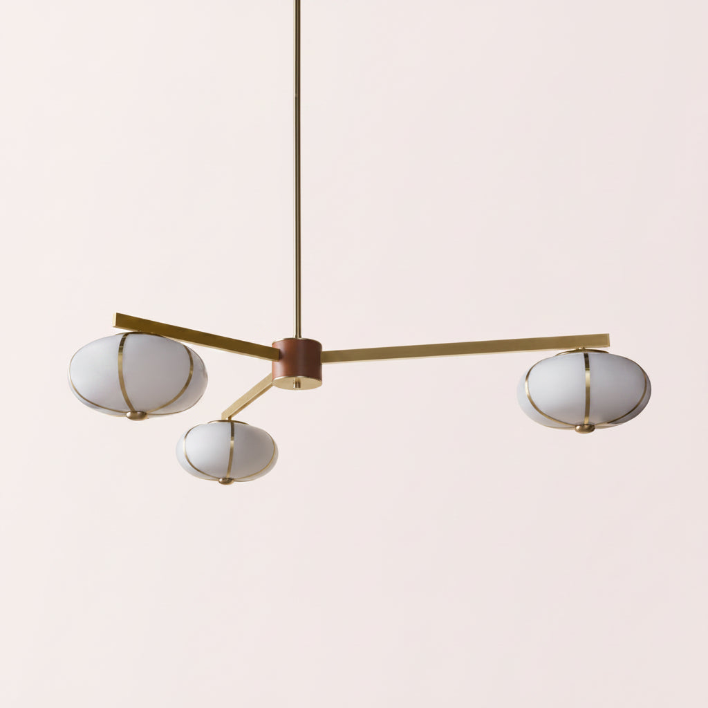 Rib Chandelier 3 Suspension
