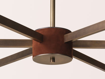 Rib Chandelier 6 Suspension