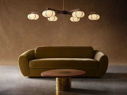 Rib Chandelier 6 Suspension