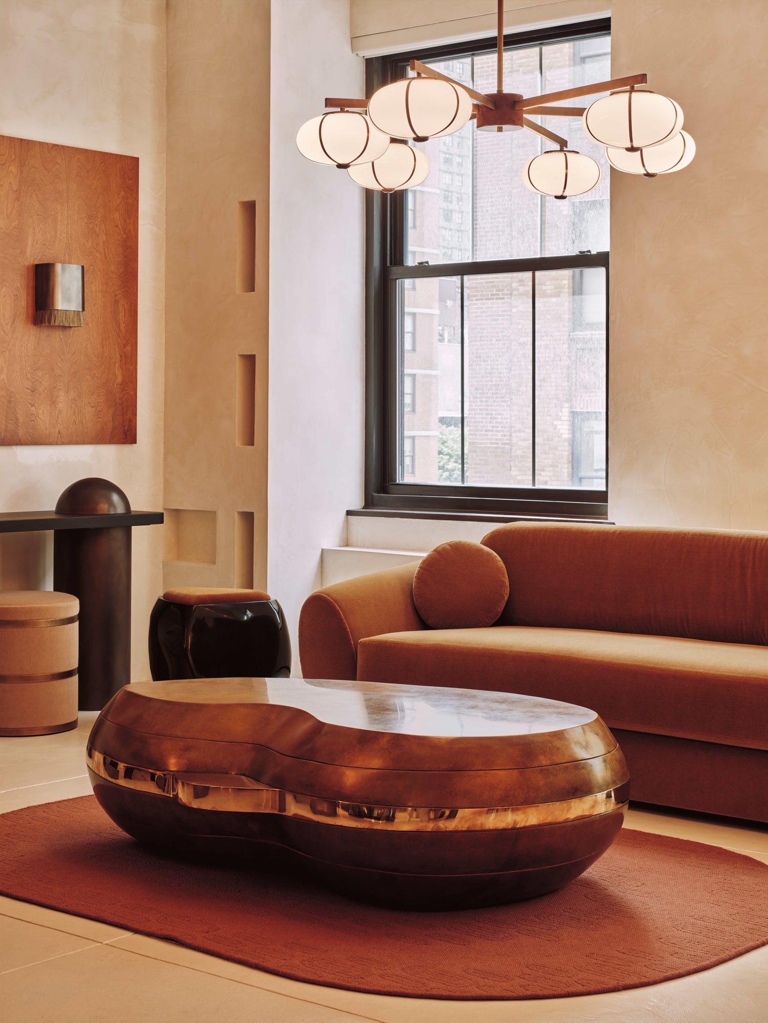 Rib Chandelier 6 Suspension
