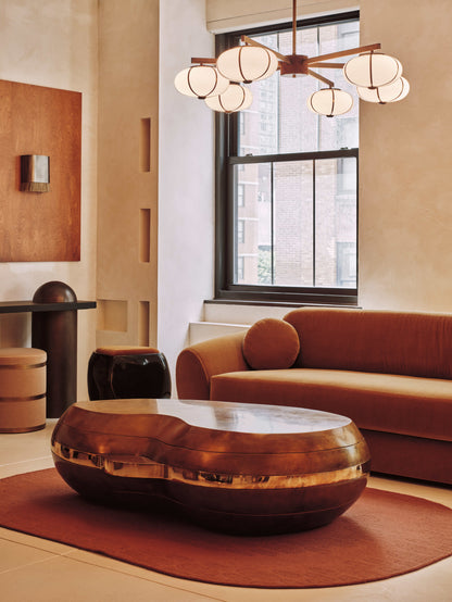Rib Chandelier 6 Suspension
