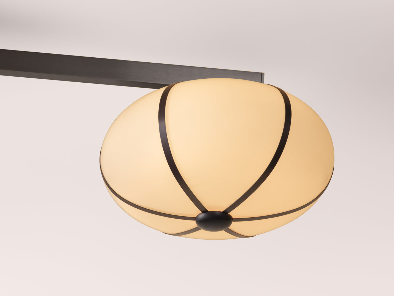 Rib Chandelier 3 Flush Mount