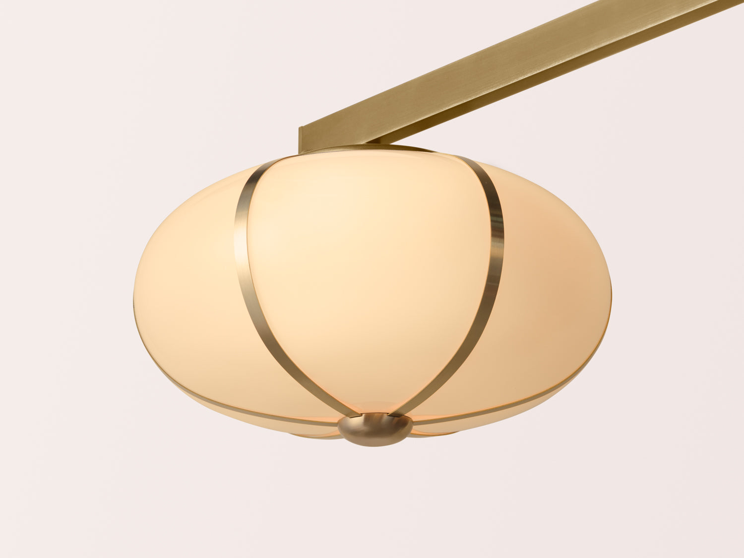 Rib Chandelier 3 Flush Mount
