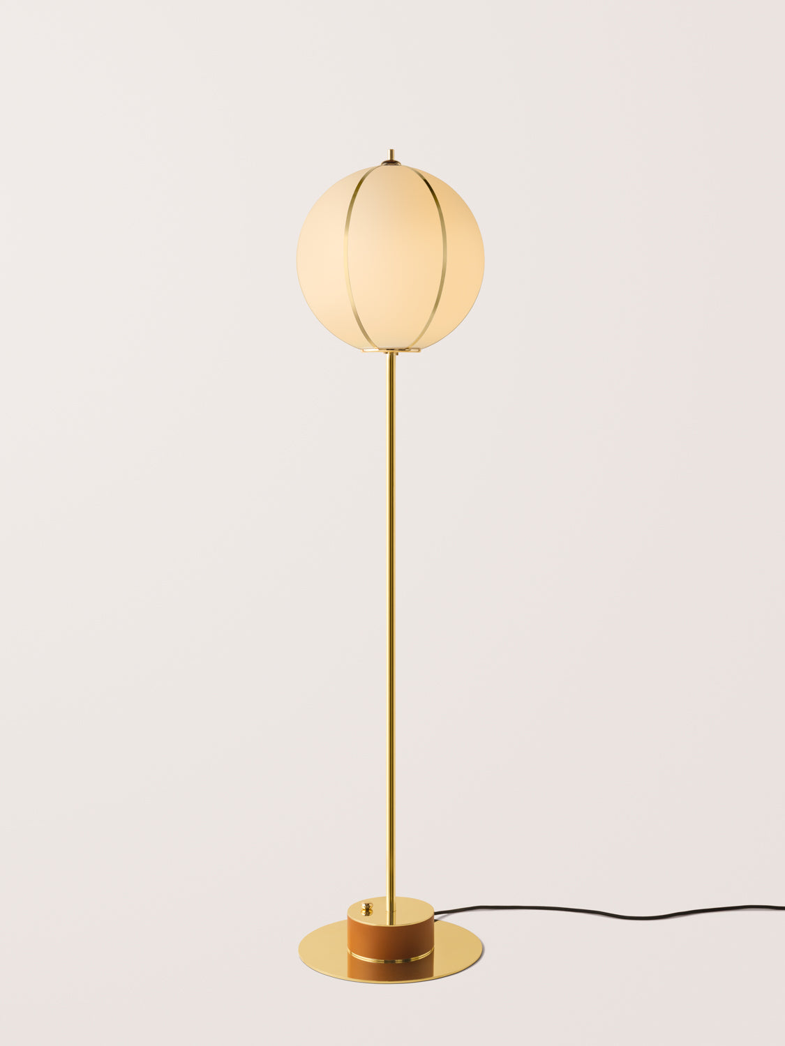 Rib Floor Lamp Sphere