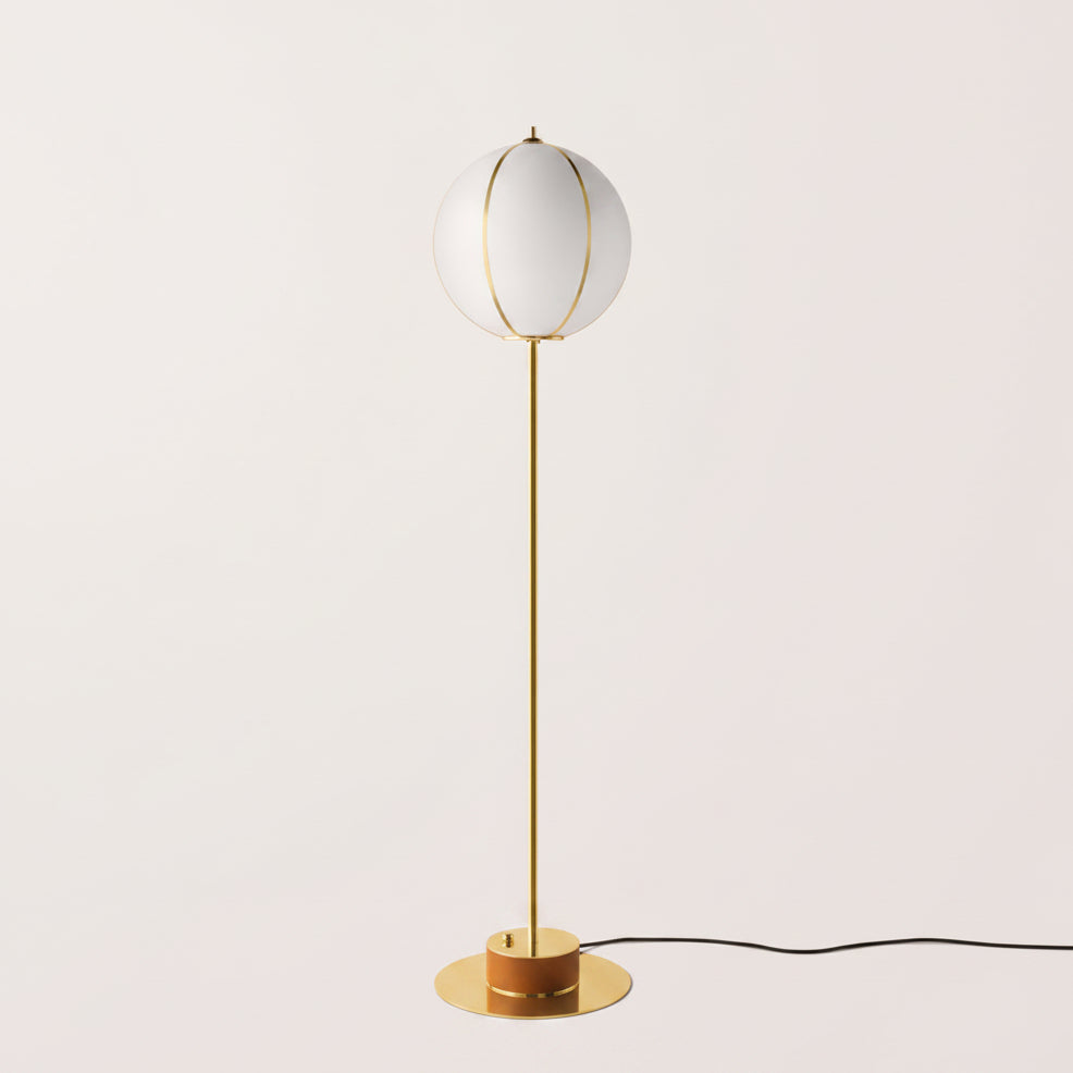 Rib Floor Lamp Sphere