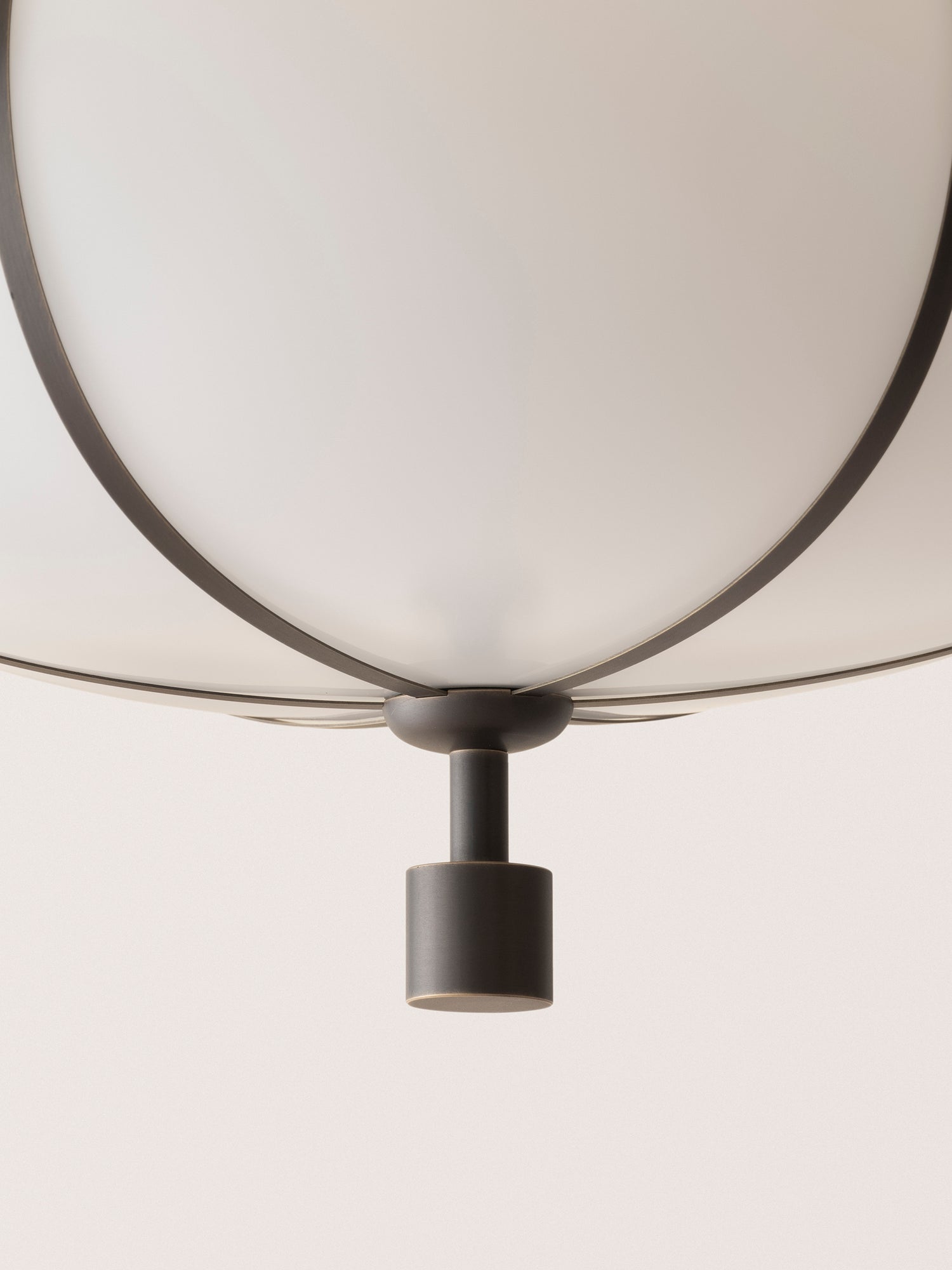Rib Flush Mount Large Ellipse