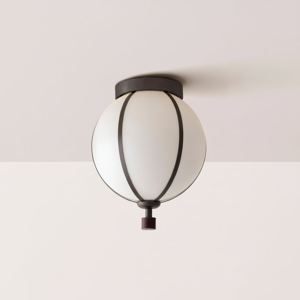 Rib Flush Mount Small Sphere