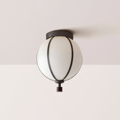 Rib Flush Mount Small Sphere