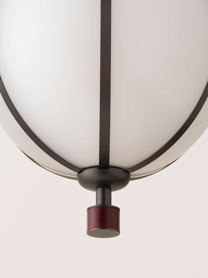 Rib Flush Mount Small Sphere