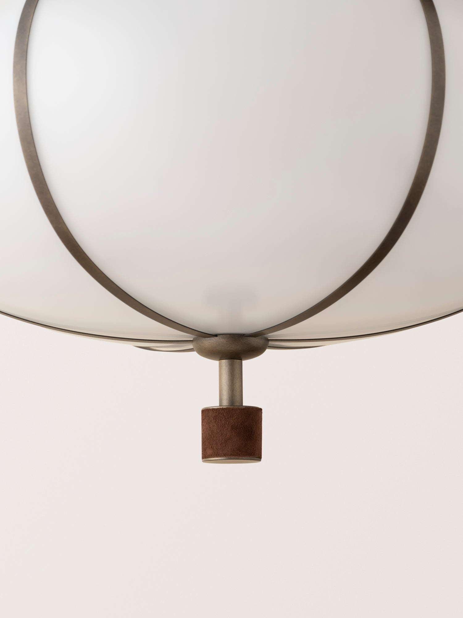 Rib Pendant Large Ellipse