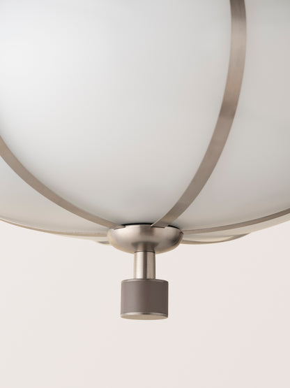 Rib Pendant Small Ellipse