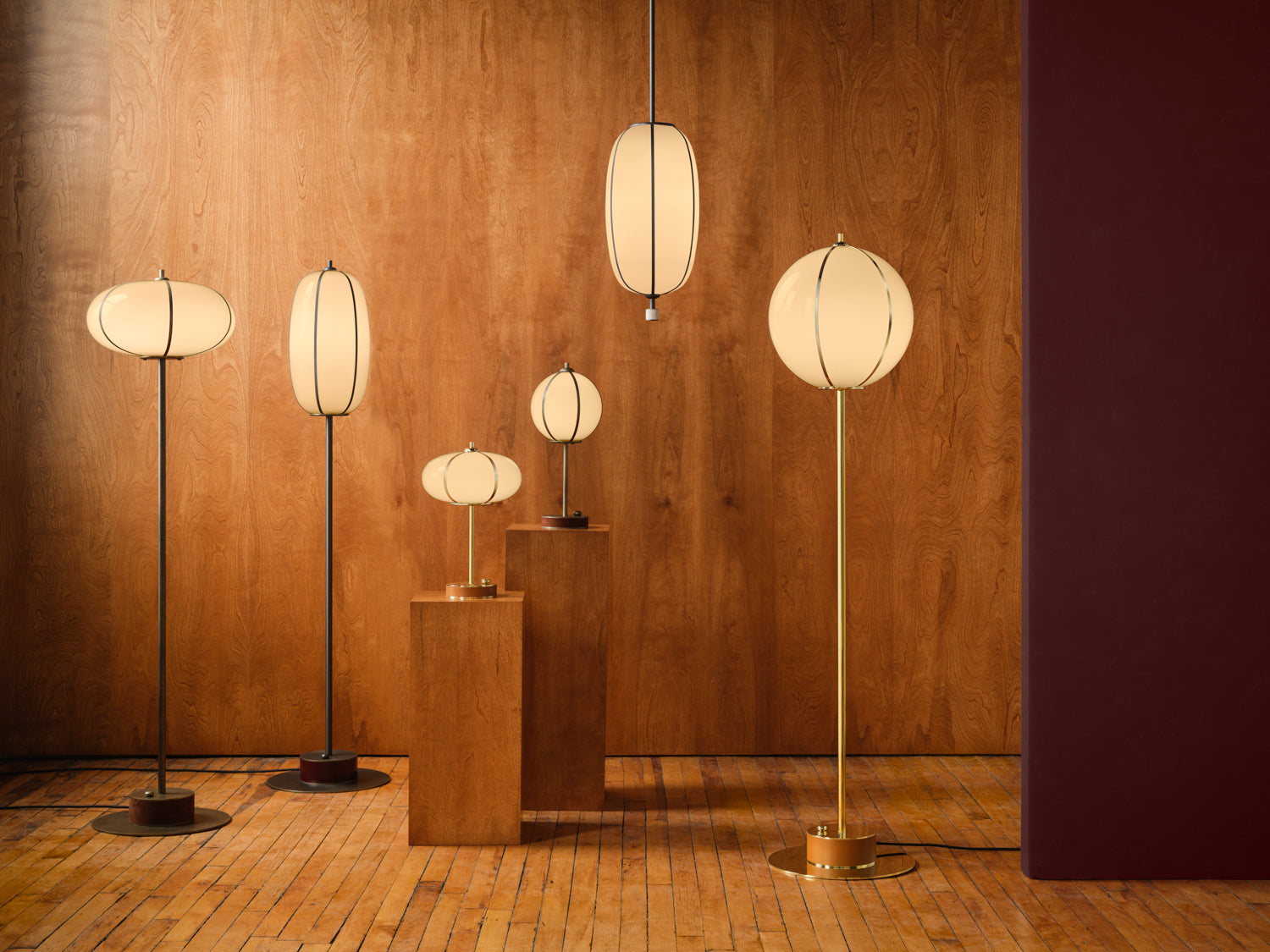 Rib Table Lamp Sphere