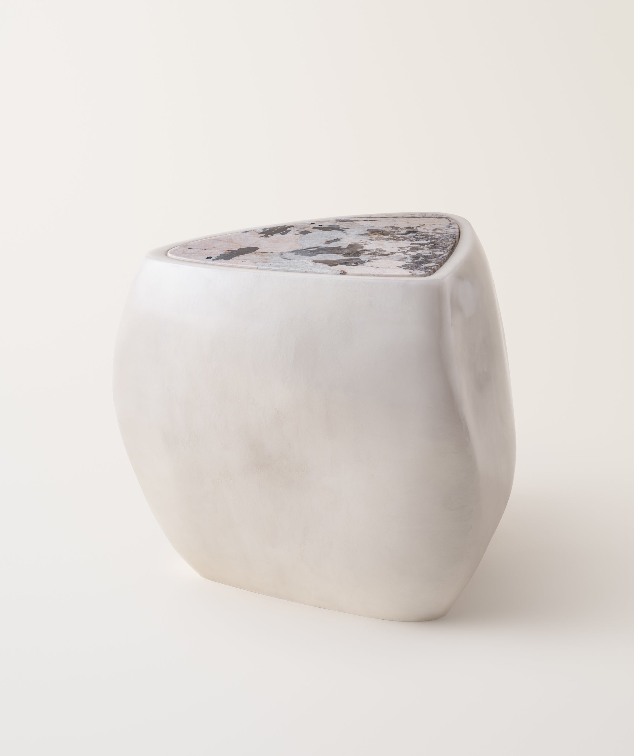 River Side Table Cream