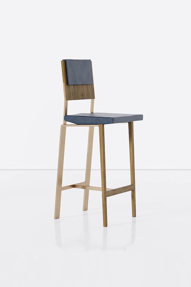 Salvo Barstool with Back