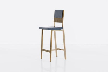 Salvo Barstool with Back