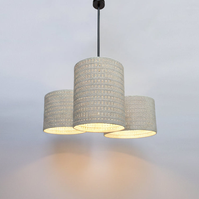 Lopez Chandelier (x3) 48×24 WW/BLK