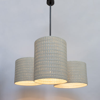 Lopez Chandelier (x3) 48×24 WW/BLK