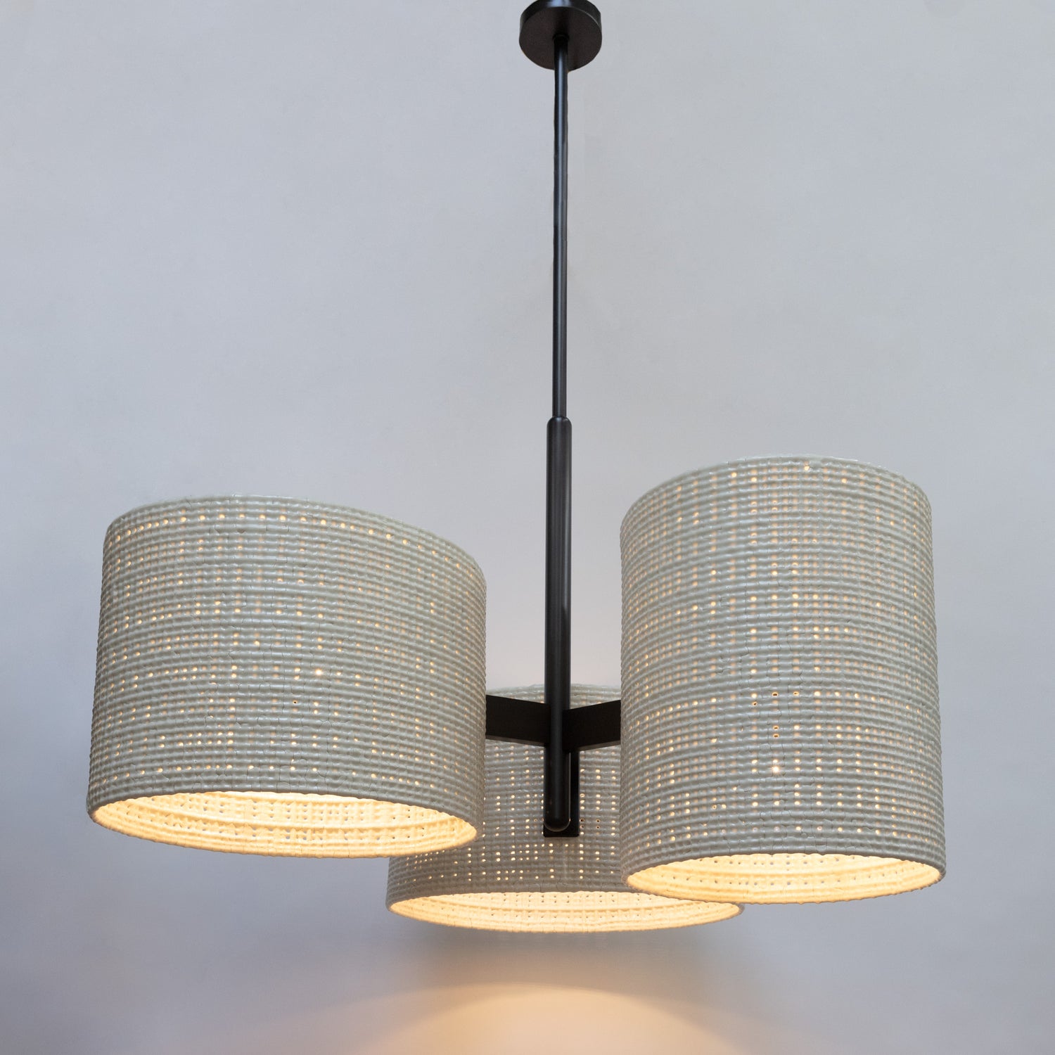 Lopez Chandelier (x3) 48×24 WW/BLK