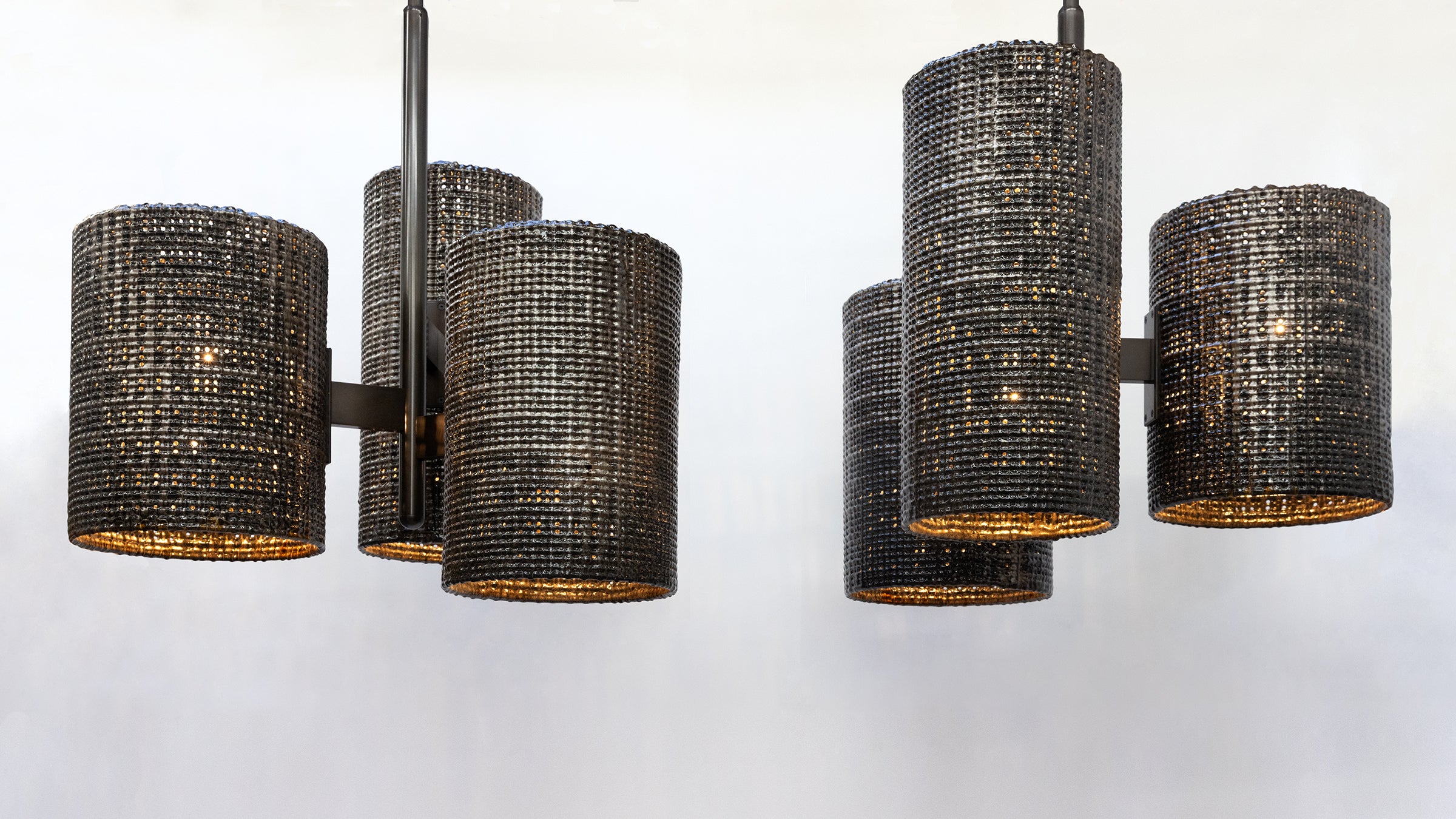 Lopez Chandelier (x3) Pair 32×34 MC/DB