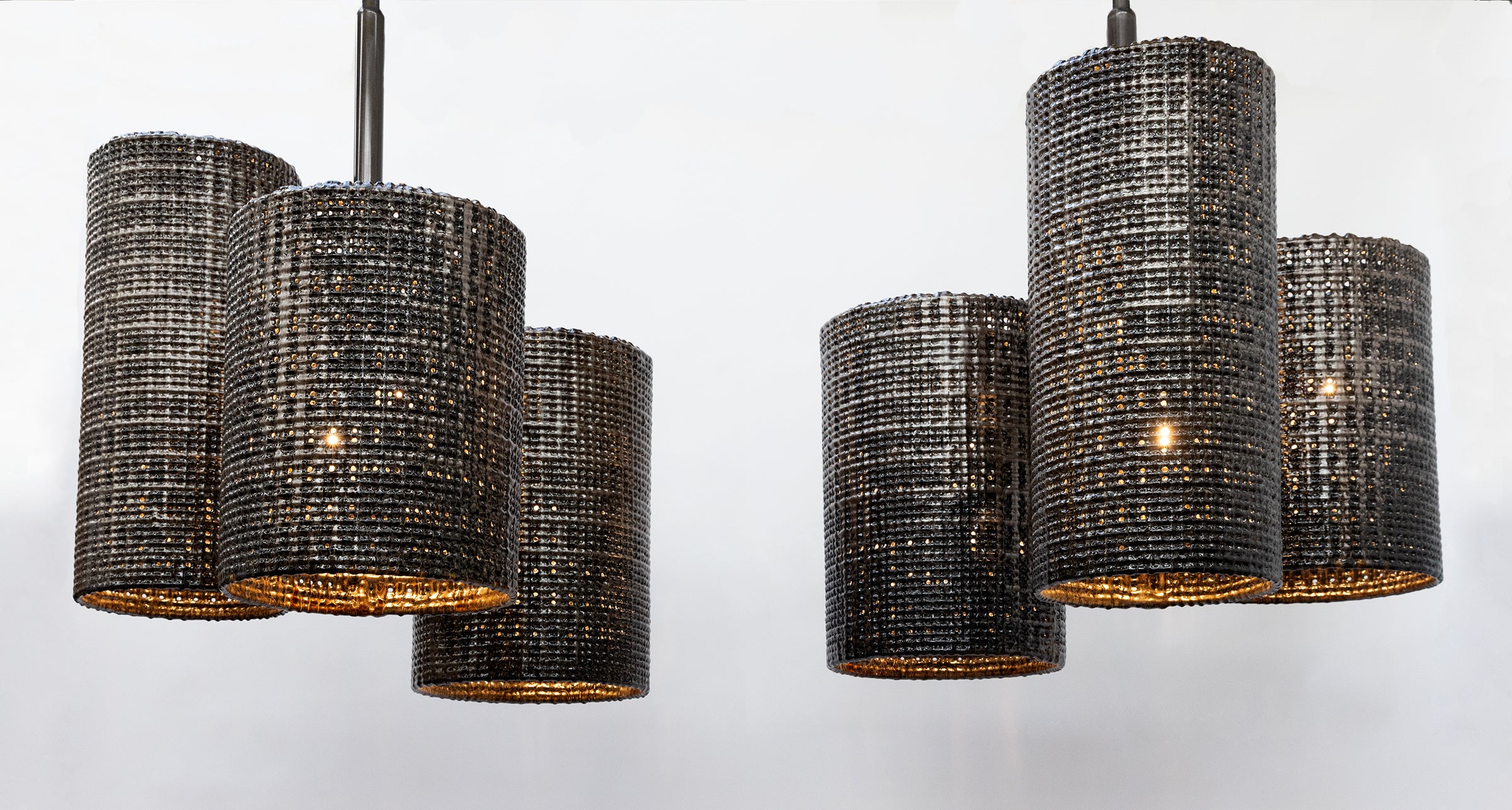 Lopez Chandelier (x3) Pair 32×34 MC/DB