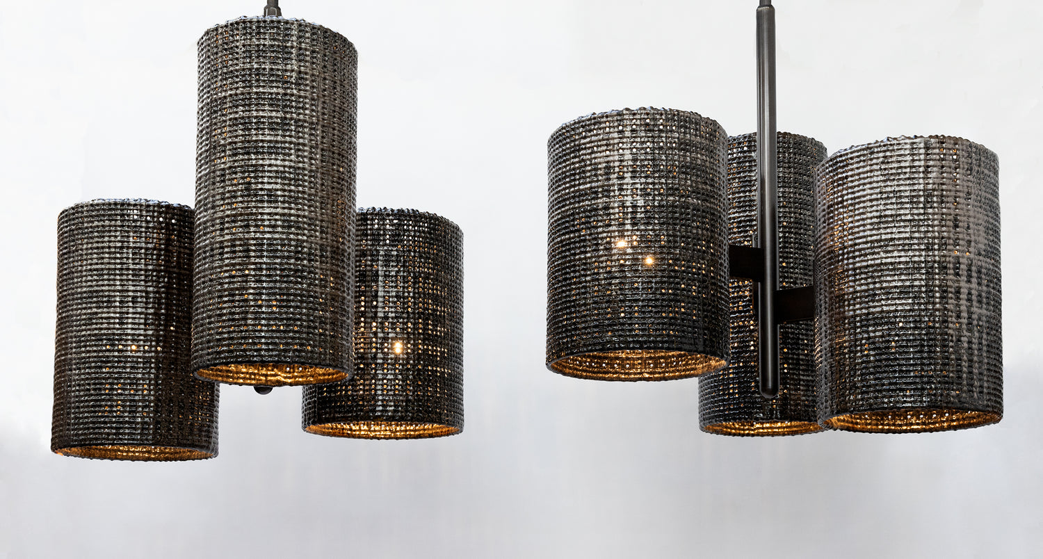 Lopez Chandelier (x3) Pair 32×34 MC/DB