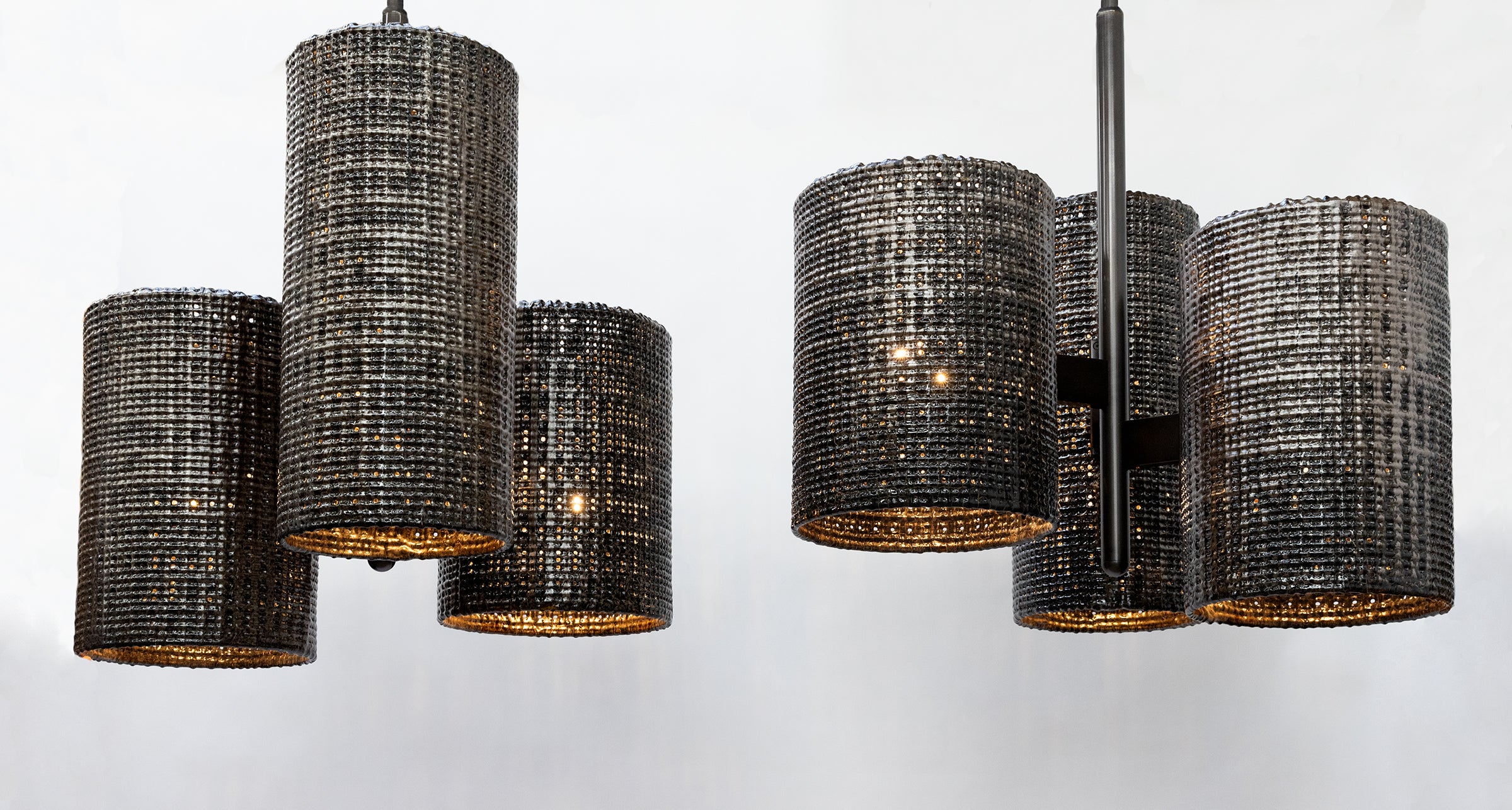 Lopez Chandelier (x3) Pair 32×34 MC/DB