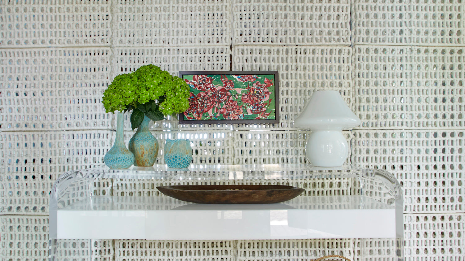 Rhombus Room Divider Screen