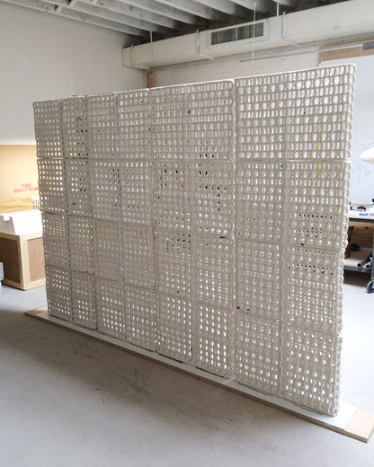 Rhombus Room Divider Screen