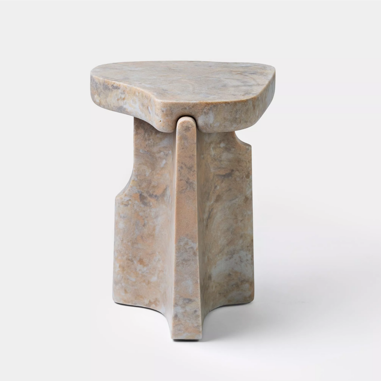 Montura Occasional Table No. 1 Cast Mineral