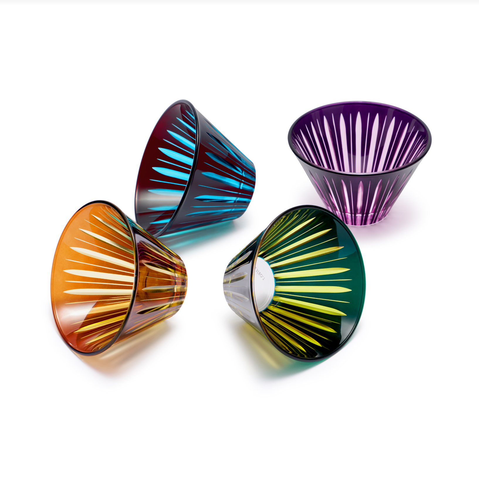 Prism Condiment Bowls - Assorted (Set of 4)