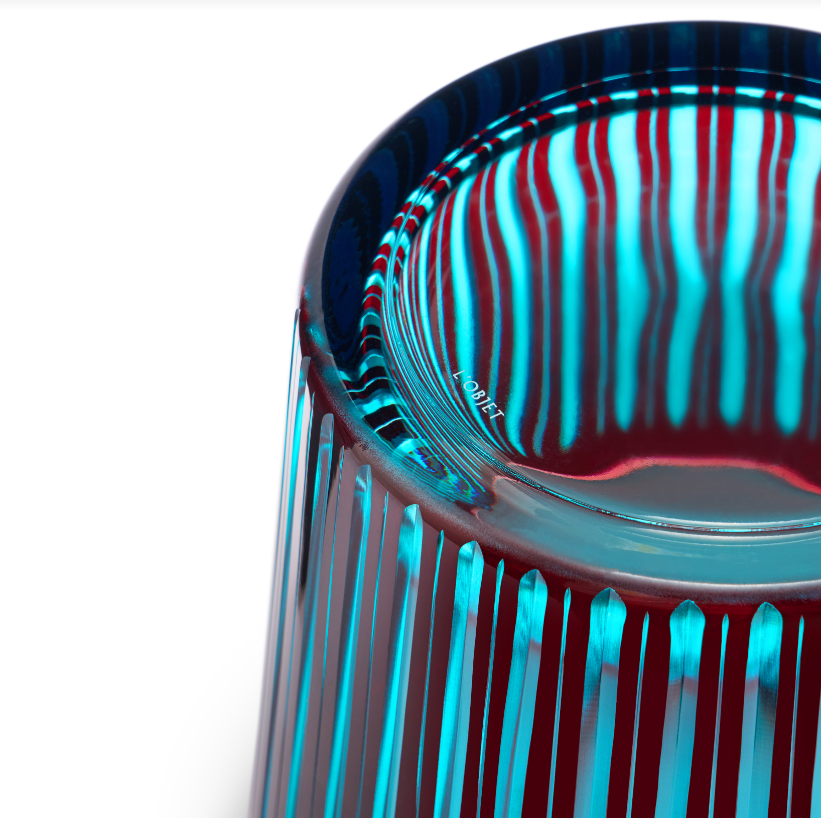 Prism Ice Bucket &amp; Tongs