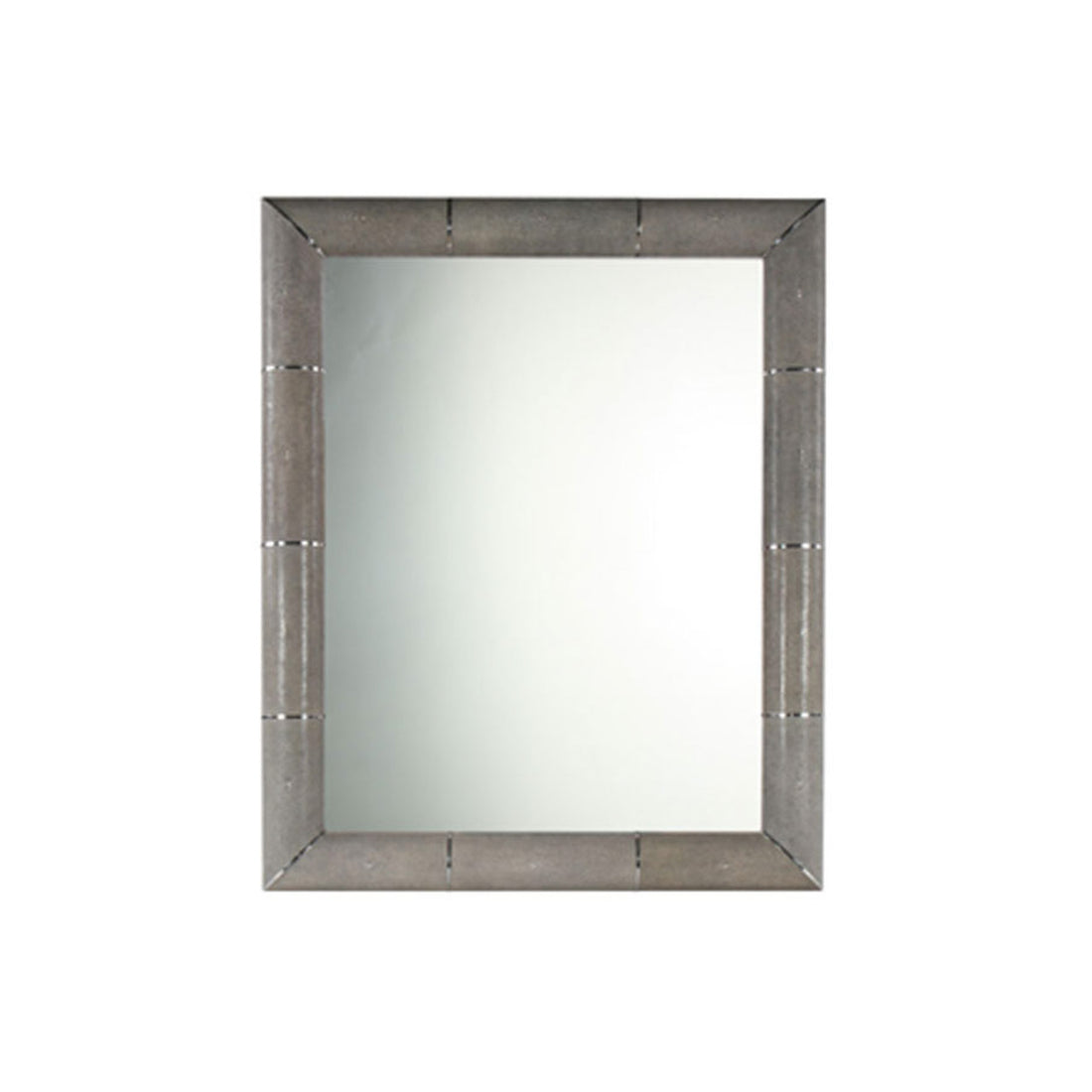 Shagreen Bullnose Mirror