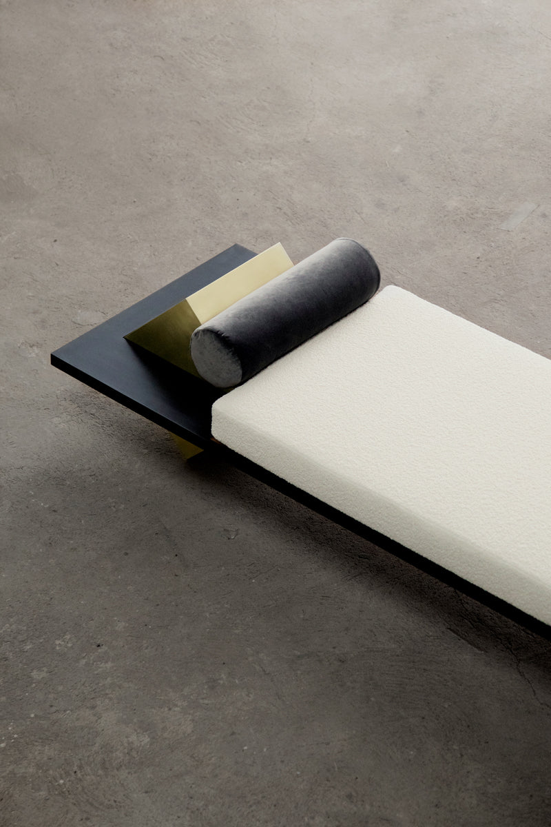 Coexist Daybed Polished Black Steel