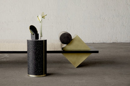 Coexist Daybed Polished Black Steel