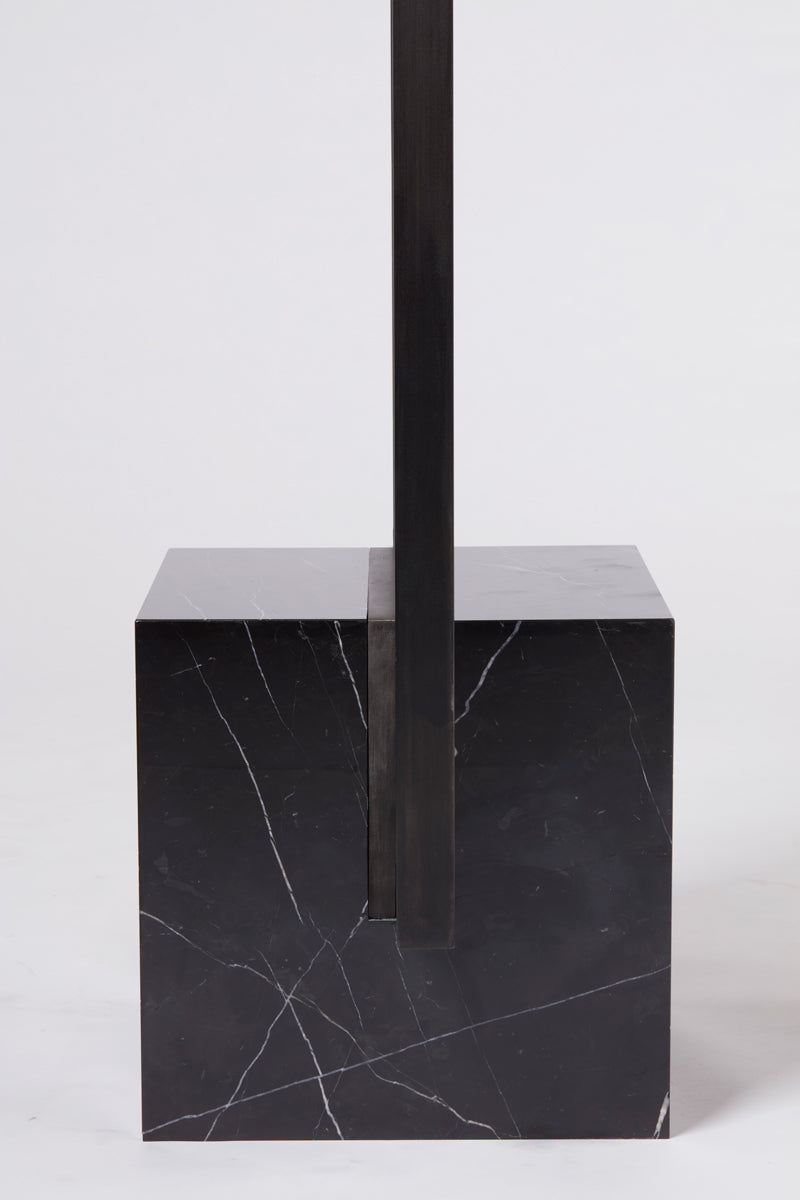 Coexist Mirror Stone, Black Steel