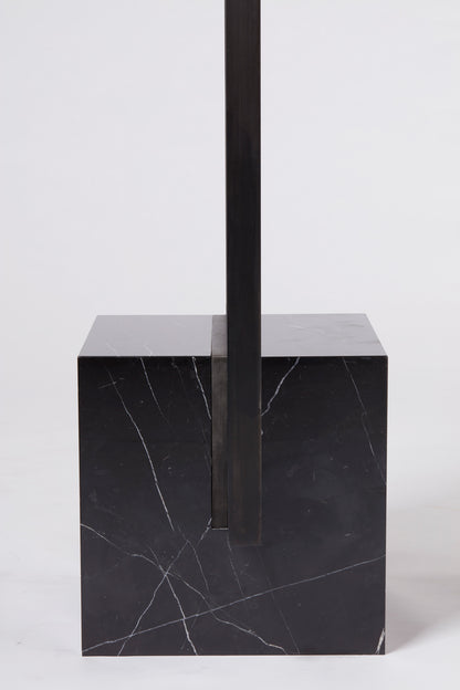 Coexist Mirror Stone, Black Steel
