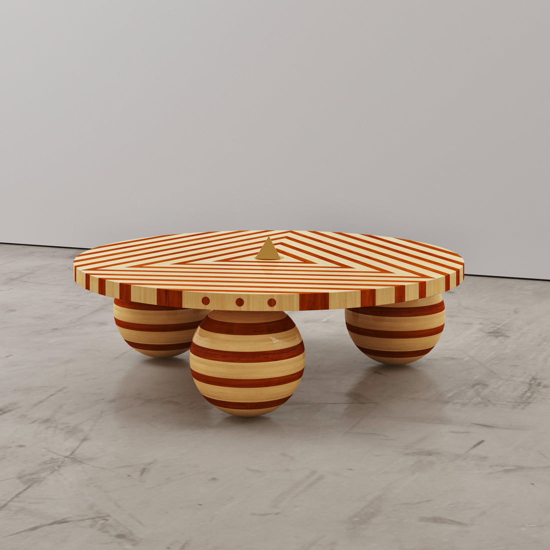 Striped Coffee Table