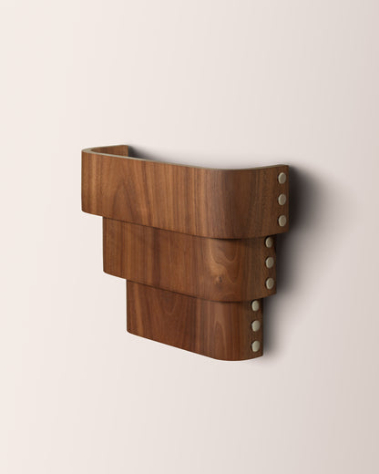 Stud Sconce Curved 3