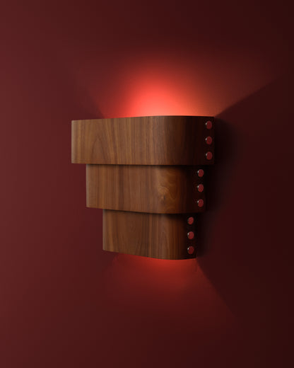 Stud Sconce Curved 3