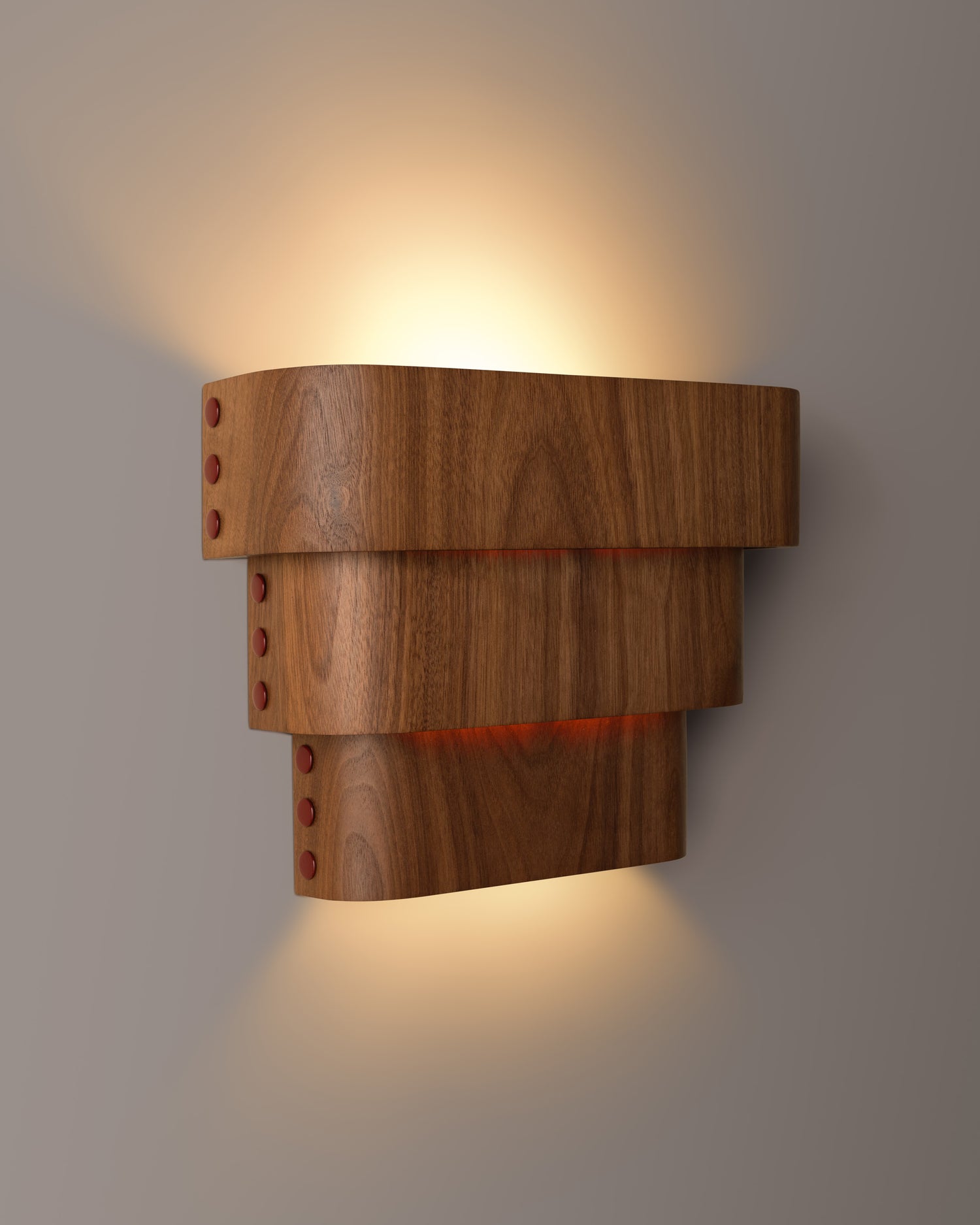 Stud Sconce Curved 3