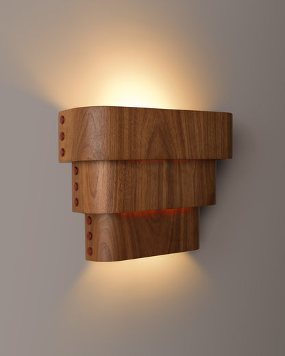 Stud Sconce Curved 3