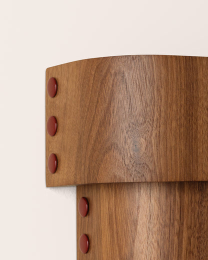 Stud Sconce Curved 3