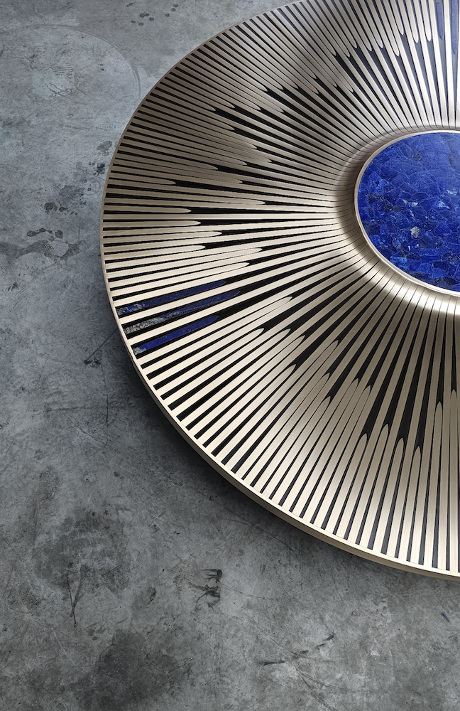 Sunburst Cocktail Table