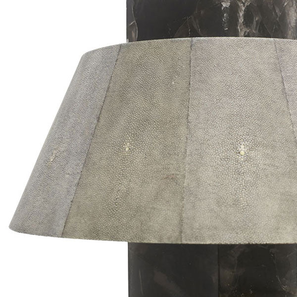 Shagreen On The Rock Round Lamp