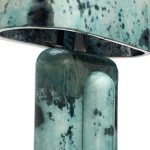 Kelly Table Lamp (Blue Parchment)