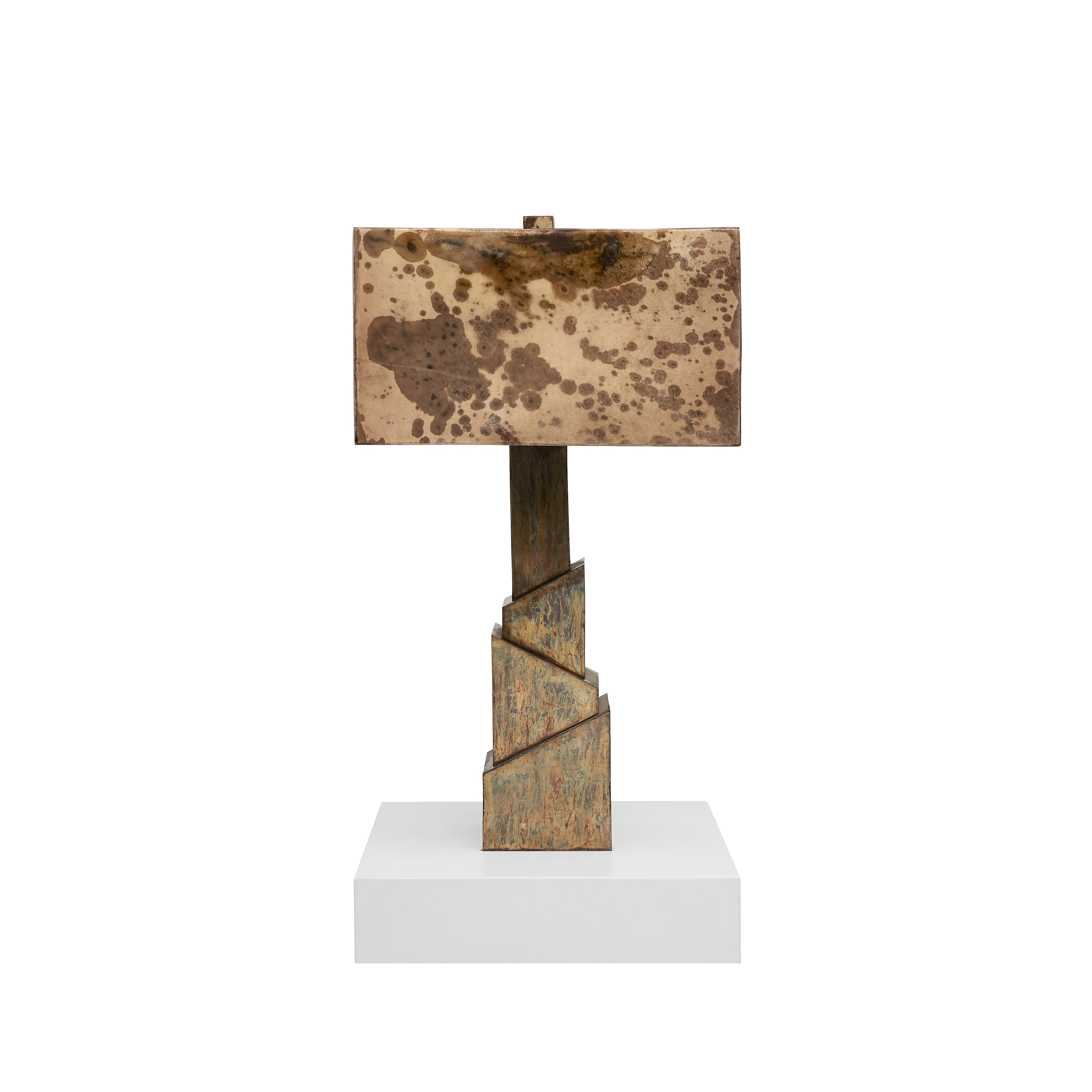 Brutalist Table Lamp