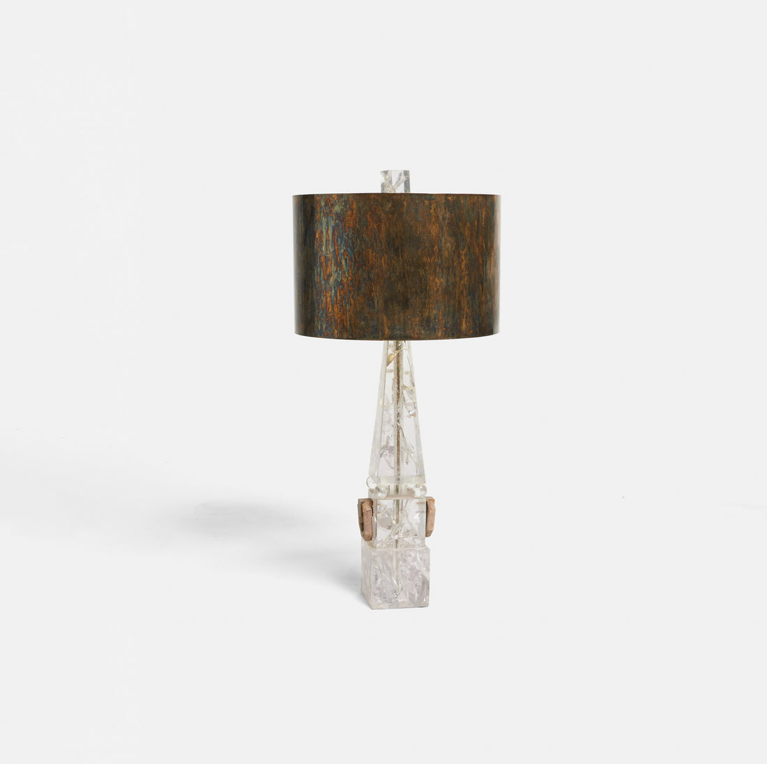 Obelisk Table Lamp (Tortoise Brass)