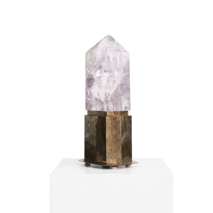 Mineral Obelisk Lamp